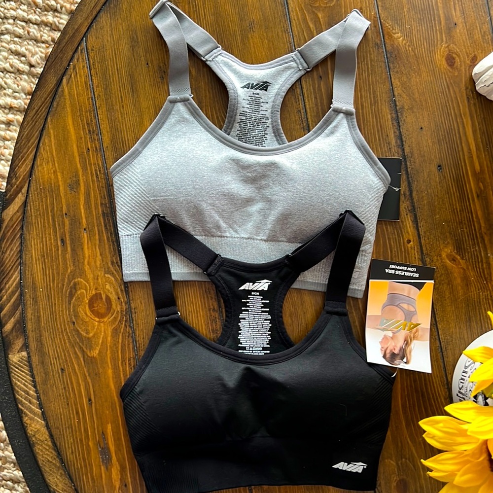 2 Sports bra size small